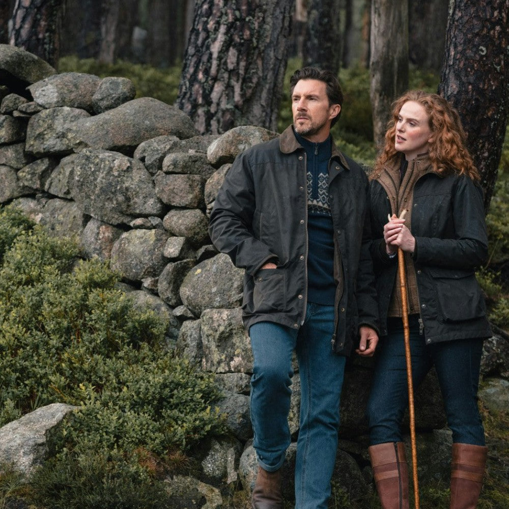 Hoggs of Fife Colonsay Fair Isle 1/4 Zip Pullover | Cluny Country