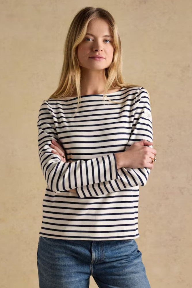 Joules Harbour Womens Long Sleeve Breton Top | Cluny Country