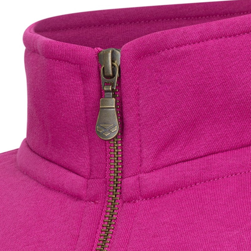 Hoggs Of Fife Dumfries 1888 Ladies 1/4 Zip Sweatshirt | Cluny Country