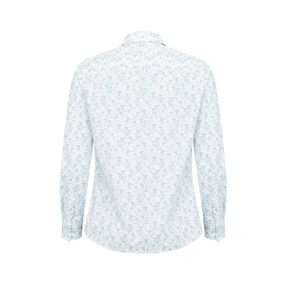 Hoggs of Fife Ladies Thistle Print Shirt | Cluny Country
