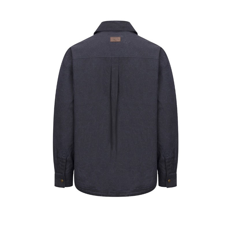 Hoggs of Fife Mens Waxed Canvas Utility Overshirt | Cluny Country