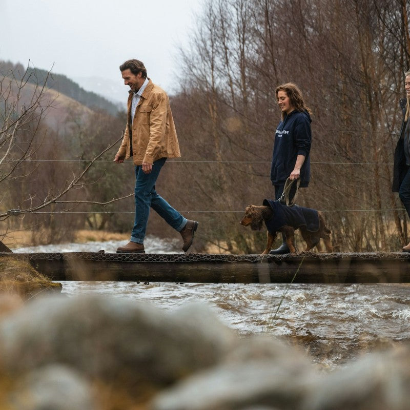 Hoggs of Fife Mens Waxed Canvas Utility Overshirt | Cluny Country