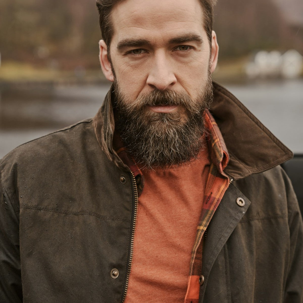 Hoggs of Fife Caledonia Men's Wax Jacket | Cluny Country