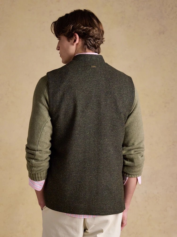 Joules Mens Tweed Gilet | Cluny Country