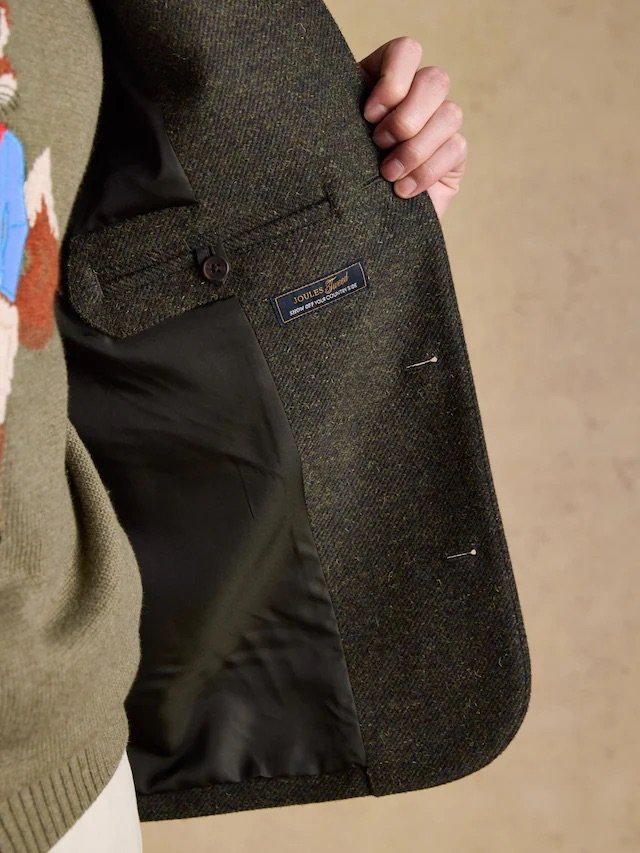 Joules Mens Tweed Gilet | Cluny Country