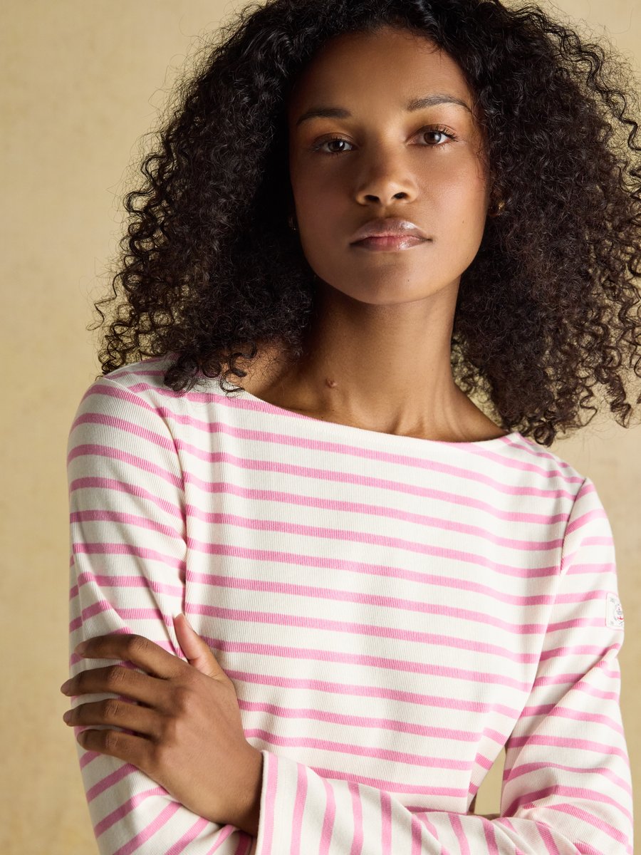 Joules Harbour Womens Long Sleeve Breton Top | Cluny Country