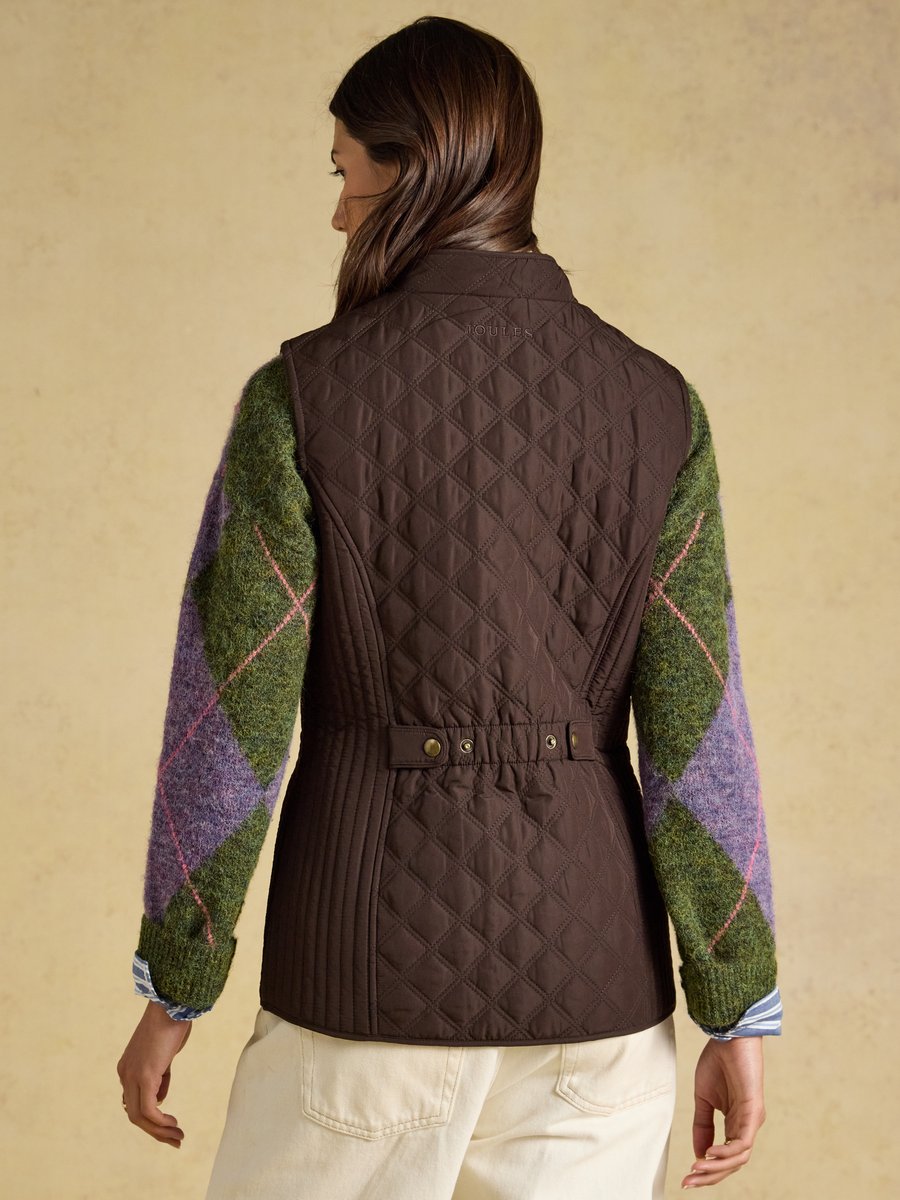 Joules Minx Womens Quilted Gilet | Cluny Country
