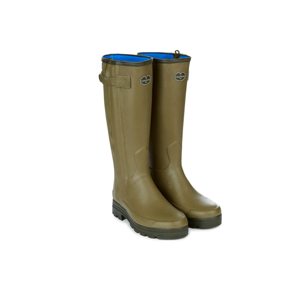 Le Chameau Men's Chasseur Neoprene Lined Boot - Iconic Green | Cluny Country