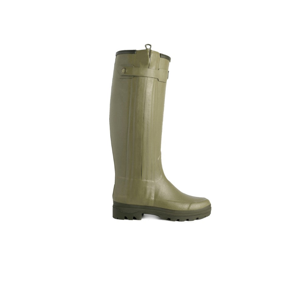Le Chameau Women's Chasseur Neoprene Lined Boot - Iconic Green | Cluny Country