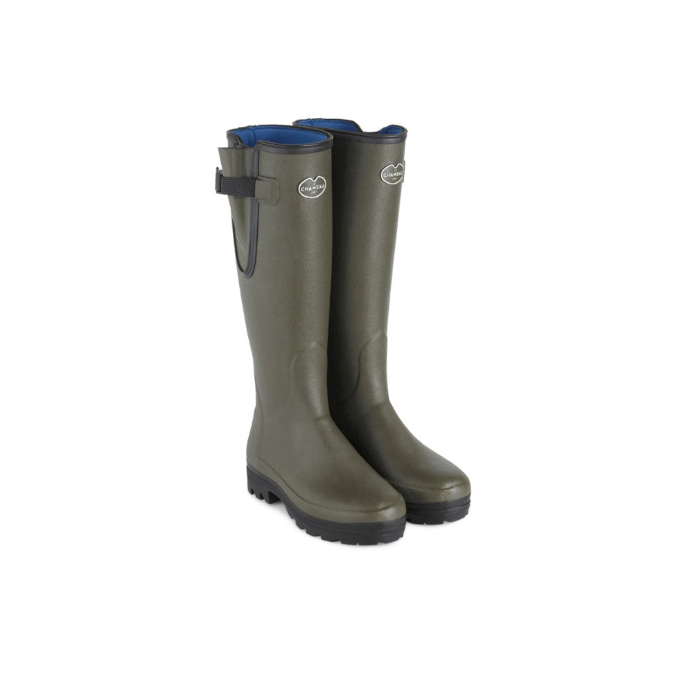 Le Chameau Women's Vierzonord Neoprene Lined Boot - Iconic Green | Cluny Country