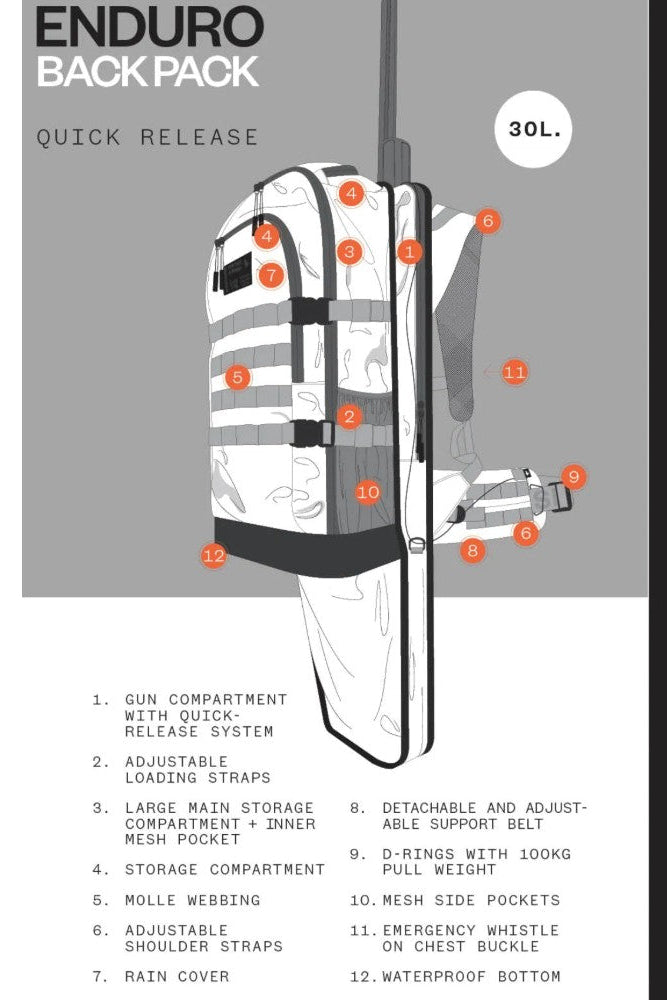 Seeland Enduro Backpack | Cluny Country