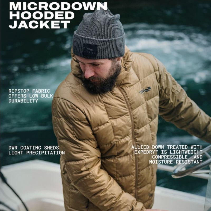 Sitka Microdown Hooded Jacket | Cluny Country