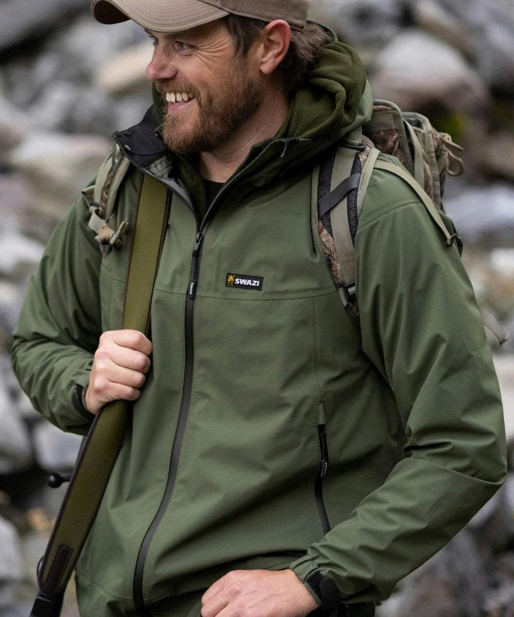 Swazi Sentinel Ultralight Jacket – ideal for hiking, stalking, and country pursuits in wet conditions