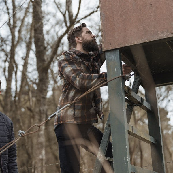 Hoggs of Fife Brucefield Fleece Shacket | Cluny Country