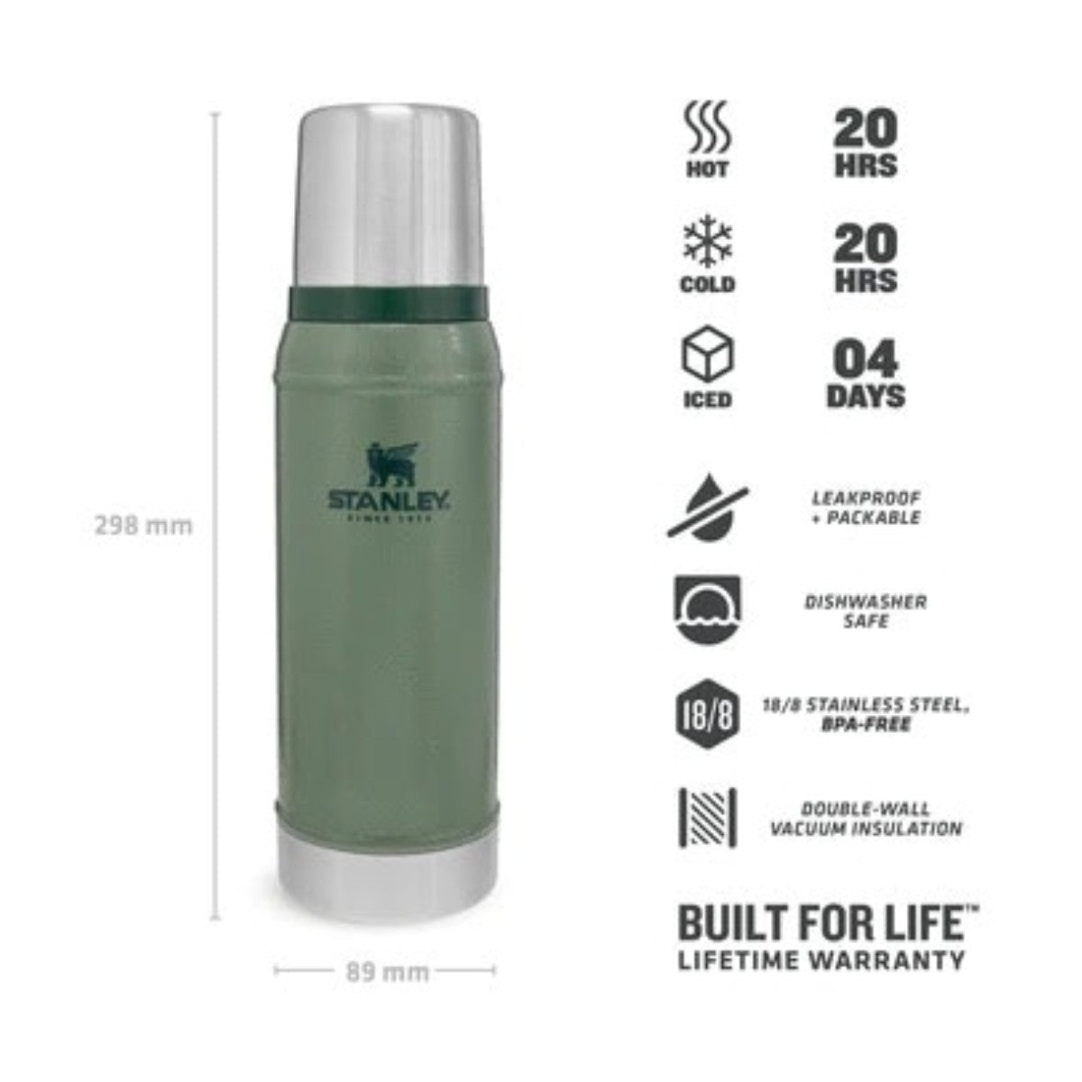 Stanley Classic Vacuum Flask 0.75L | Cluny Country