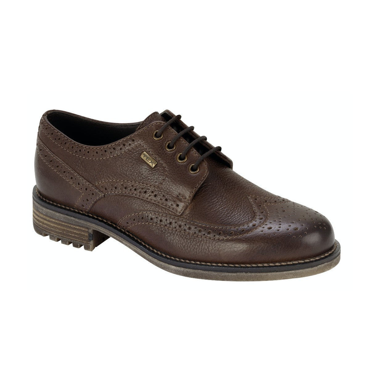 Hoggs of Fife Connel Waterproof Brogue Shoe  | Cluny Country 