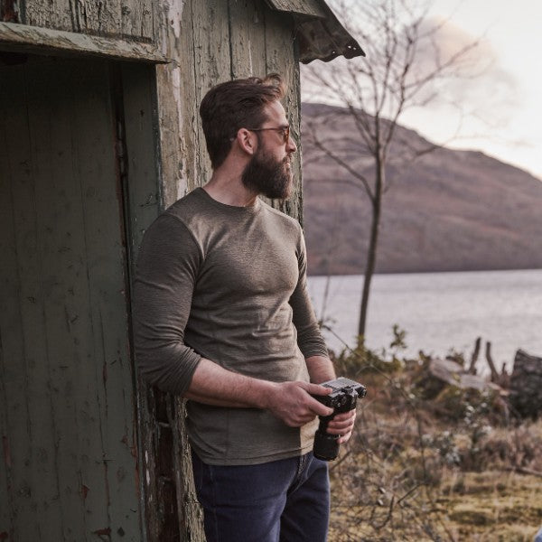 Hoggs of Fife 100% Merino Wool Base Layer Long Sleeve | Cluny Country