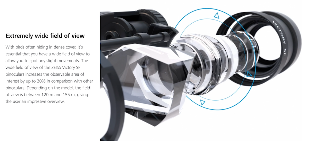Zeiss Victory SF 8x32 Binoculars | Cluny Country
