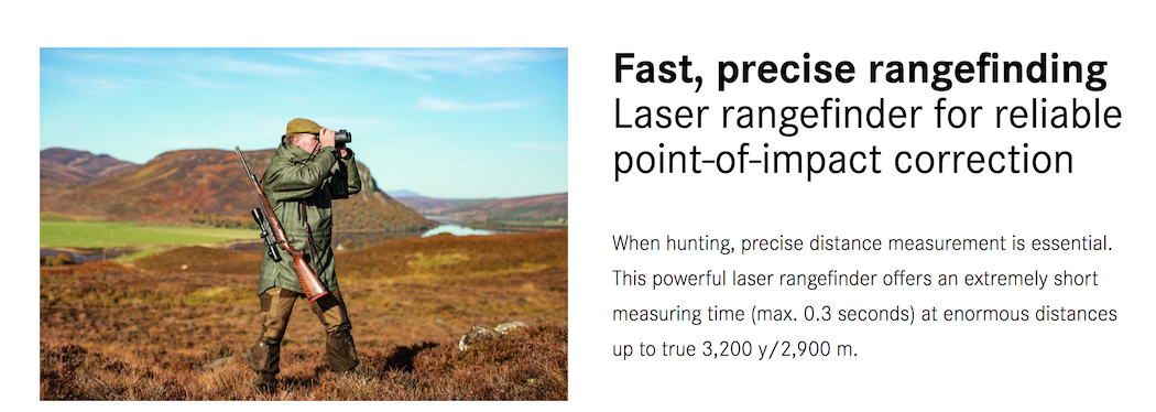 Leica Geovid 8x42 3200.com Rangefinder Binoculars | Cluny Country 