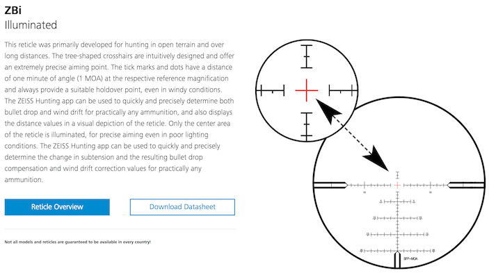 Zeiss Conquest V4 6-24x50 Rifle Scope | Cluny Country