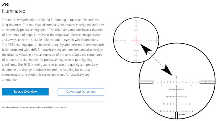 Zeiss Conquest V4 6-24x50 Rifle Scope | Cluny Country 