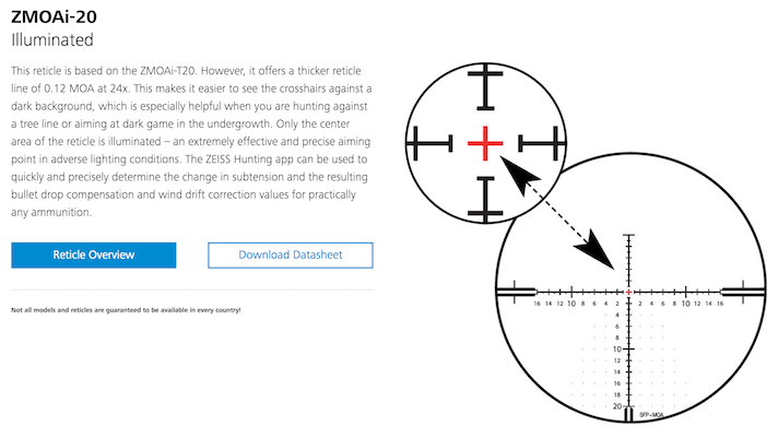 Zeiss Conquest V4 6-24x50 Rifle Scope | Cluny Country