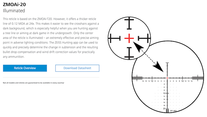 Zeiss Conquest V4 6-24x50 Rifle Scope | Cluny Country 