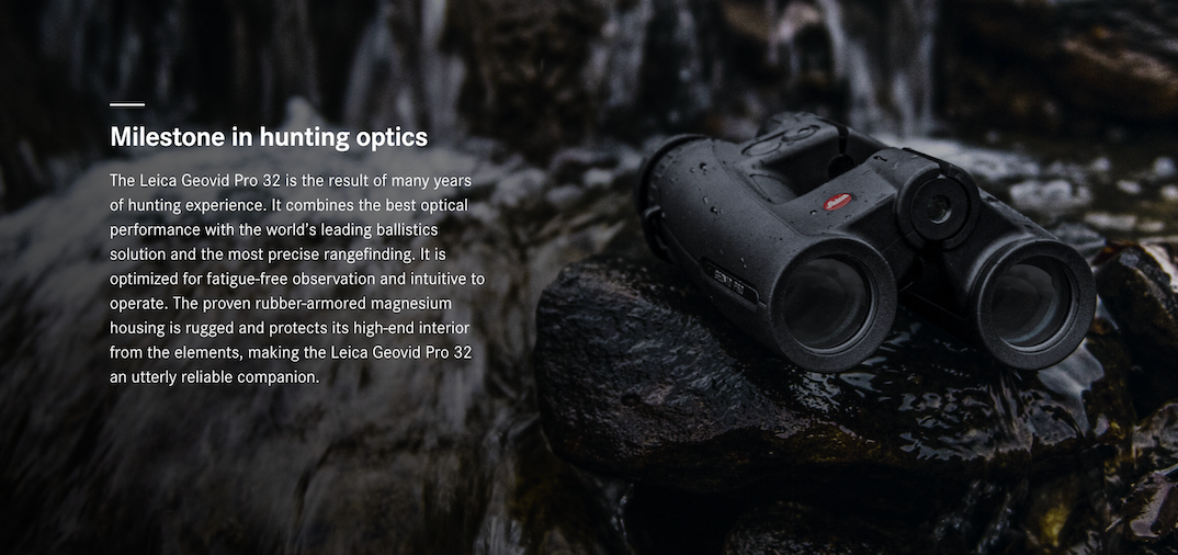 Leica Geovid Pro 10x32 Rangefinder Binoculars | Cluny Country