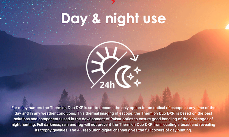 Pulsar Thermion Duo DXP50 Thermal Rifle Scope | Cluny Country