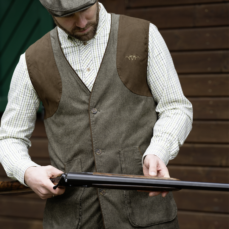 Blaser Vintage Wing Shooting Vest | Cluny Country