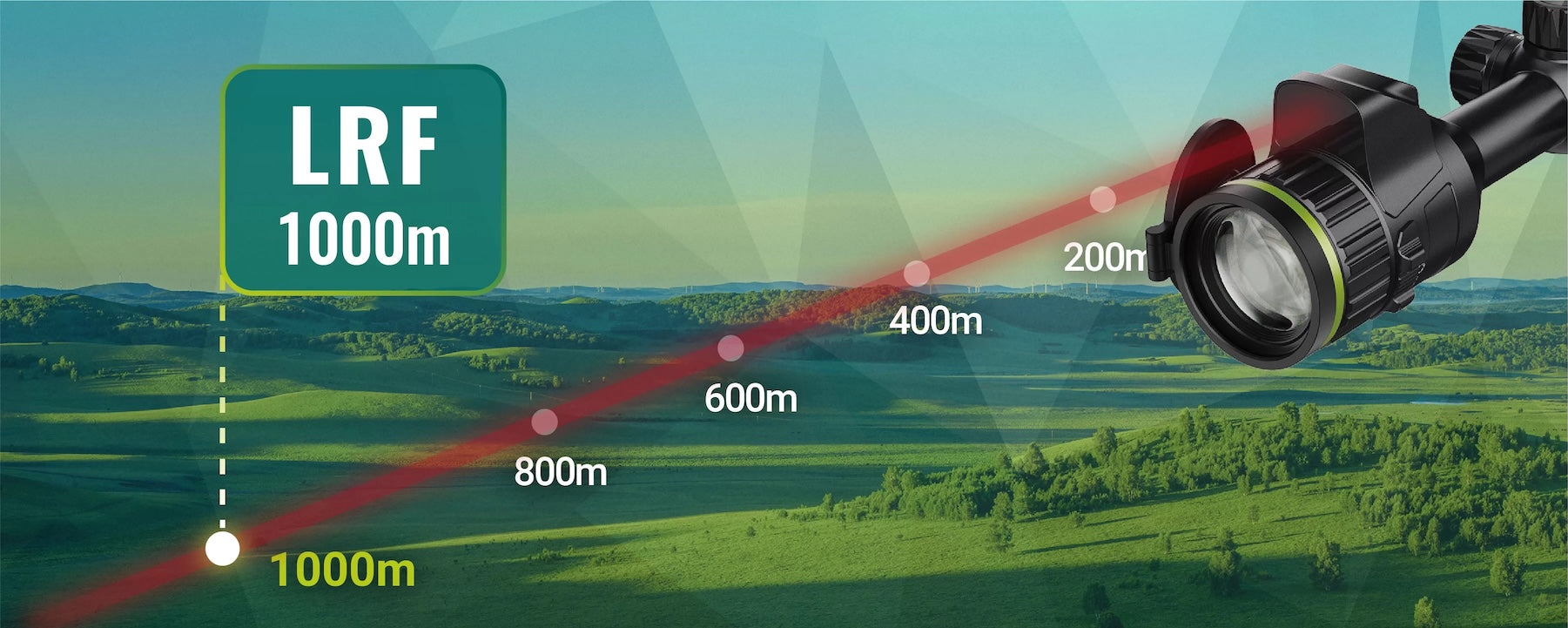 Pixfra Volans V850 4K LRF Day/Night Scope | Cluny Country 