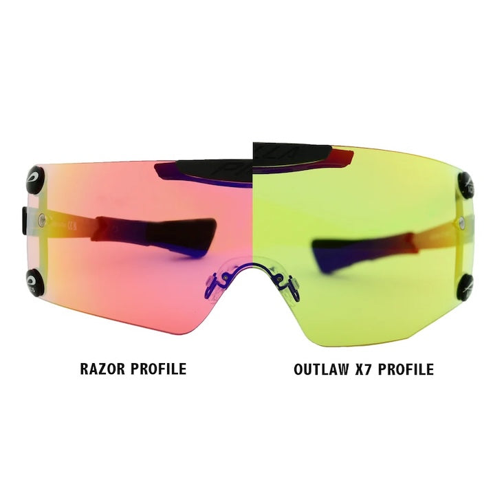 Pilla Outlaw X7 ICE Razor Lenses | Cluny Country
