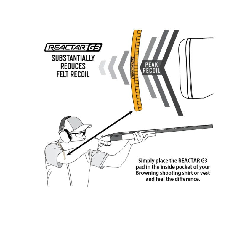 Browning Reactar G3 Recoil Pad  | Cluny Country 