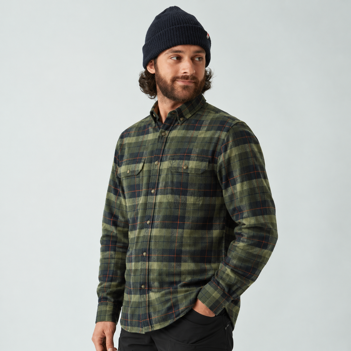 Fjallraven Singi Heavy Flannel Shirt | Cluny Country
