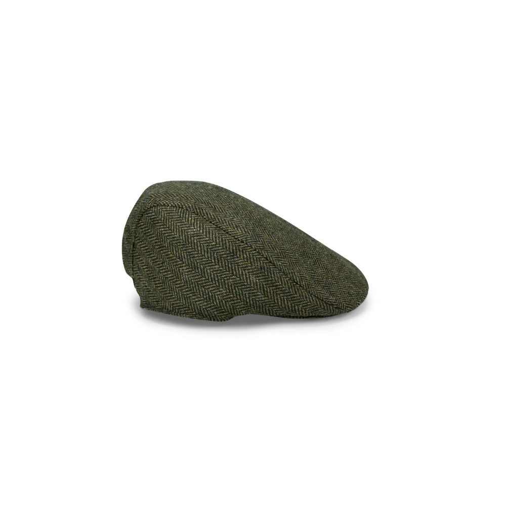 Hoggs of Fife Herringbone Waterproof Tweed Cap | Cluny Country 