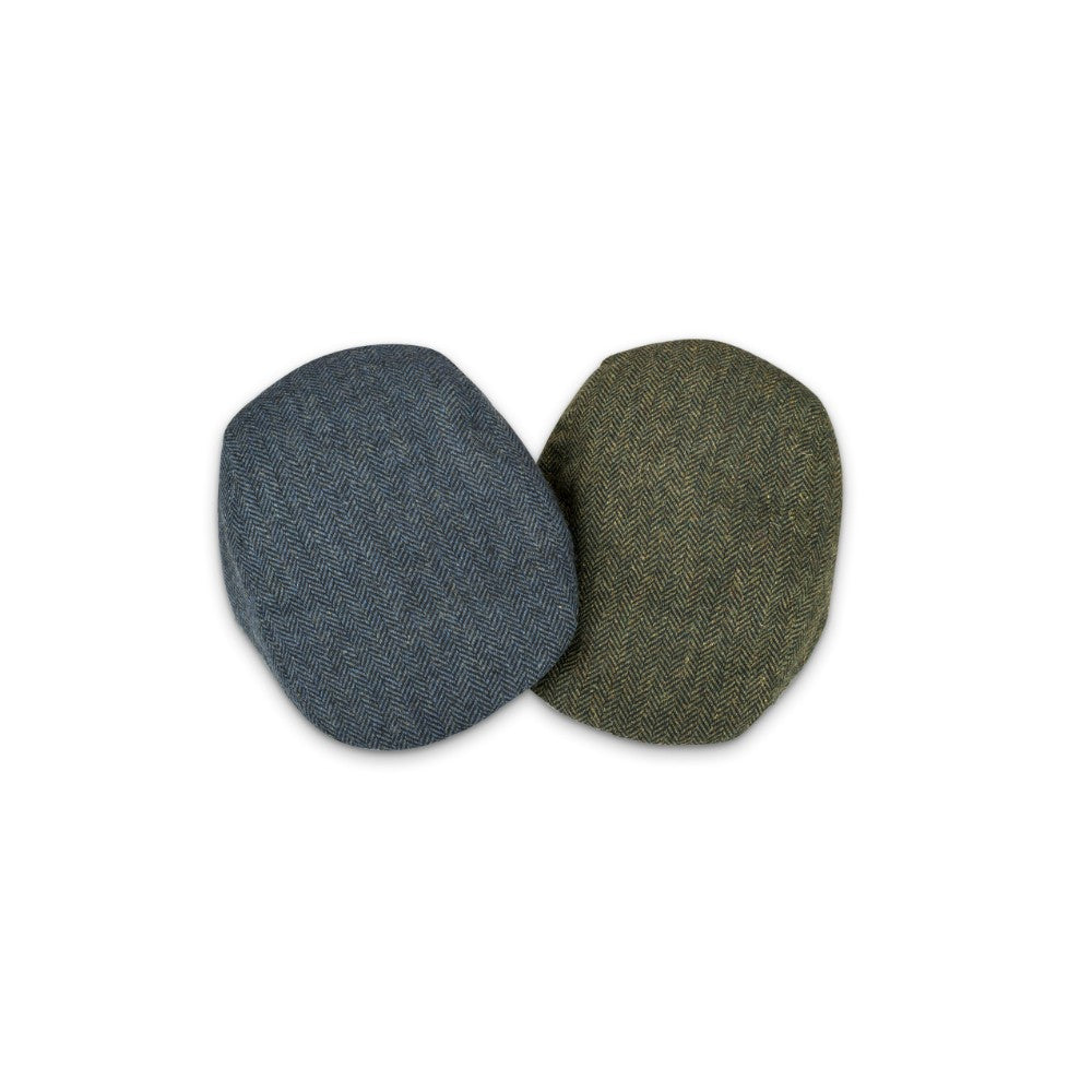 Hoggs of Fife Herringbone Waterproof Tweed Cap | Cluny Country 