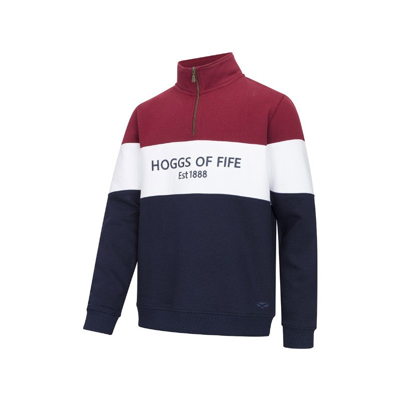 Hoggs Of Fife Dumfries 1888 Gents 1/4 Zip Sweatshirt | Cluny Country 
