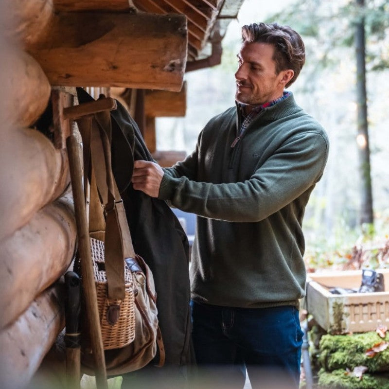 Hoggs of Fife Lothian II 1/4 Zip Pullover  | Cluny Country 