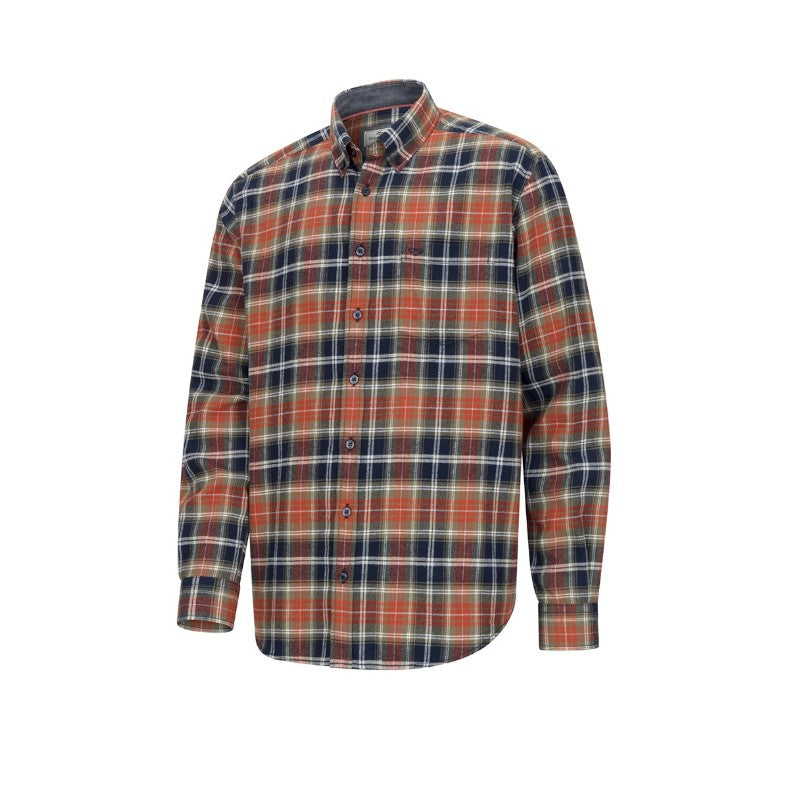 Hoggs of Fife Pitcairn Flannel Check Shirt  | Cluny Country 