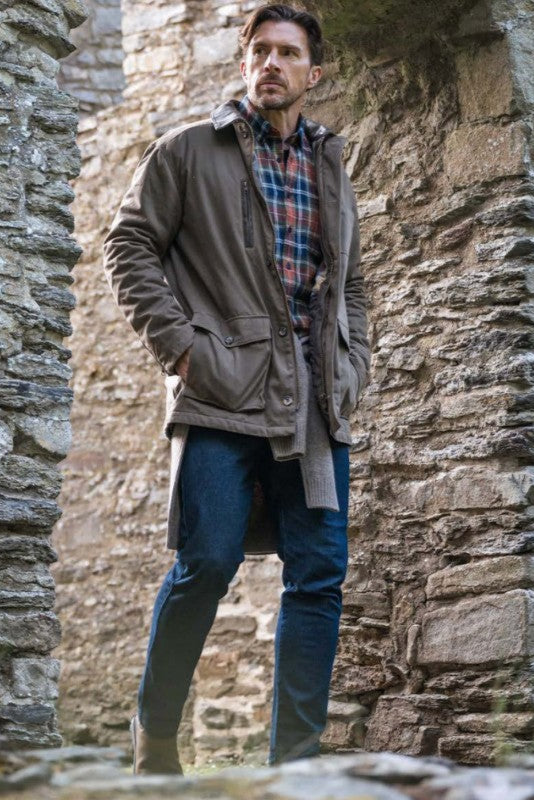 Hoggs of Fife Pitcairn Flannel Check Shirt  | Cluny Country 