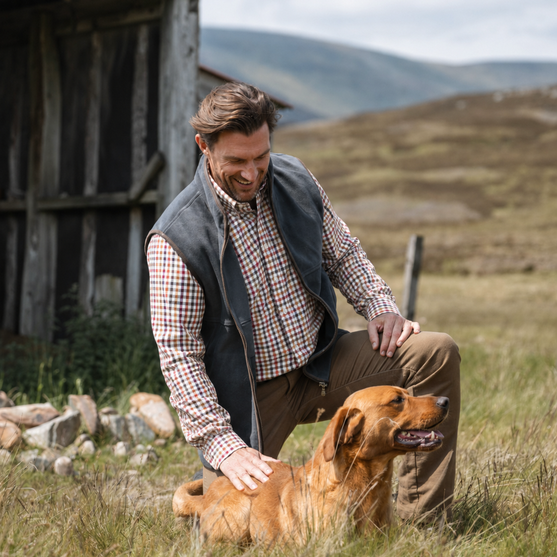 Hoggs of Fife Douglas Twill Shirt | Cluny Country
