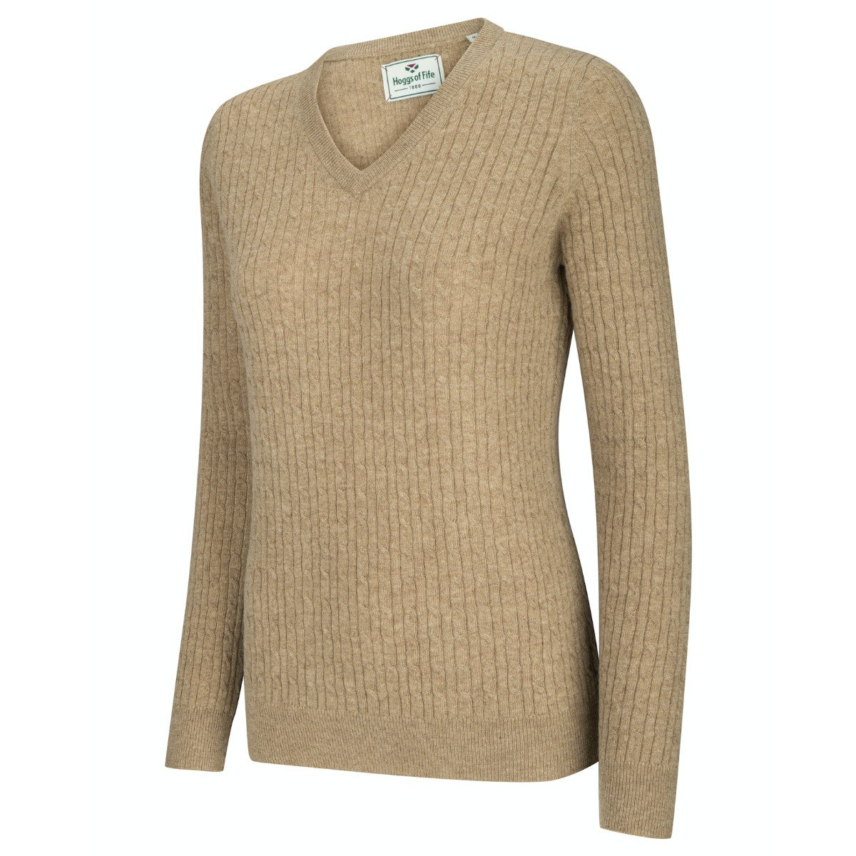 Hoggs of Fife Lauder Ladies Cable Pullover | Cluny Country 