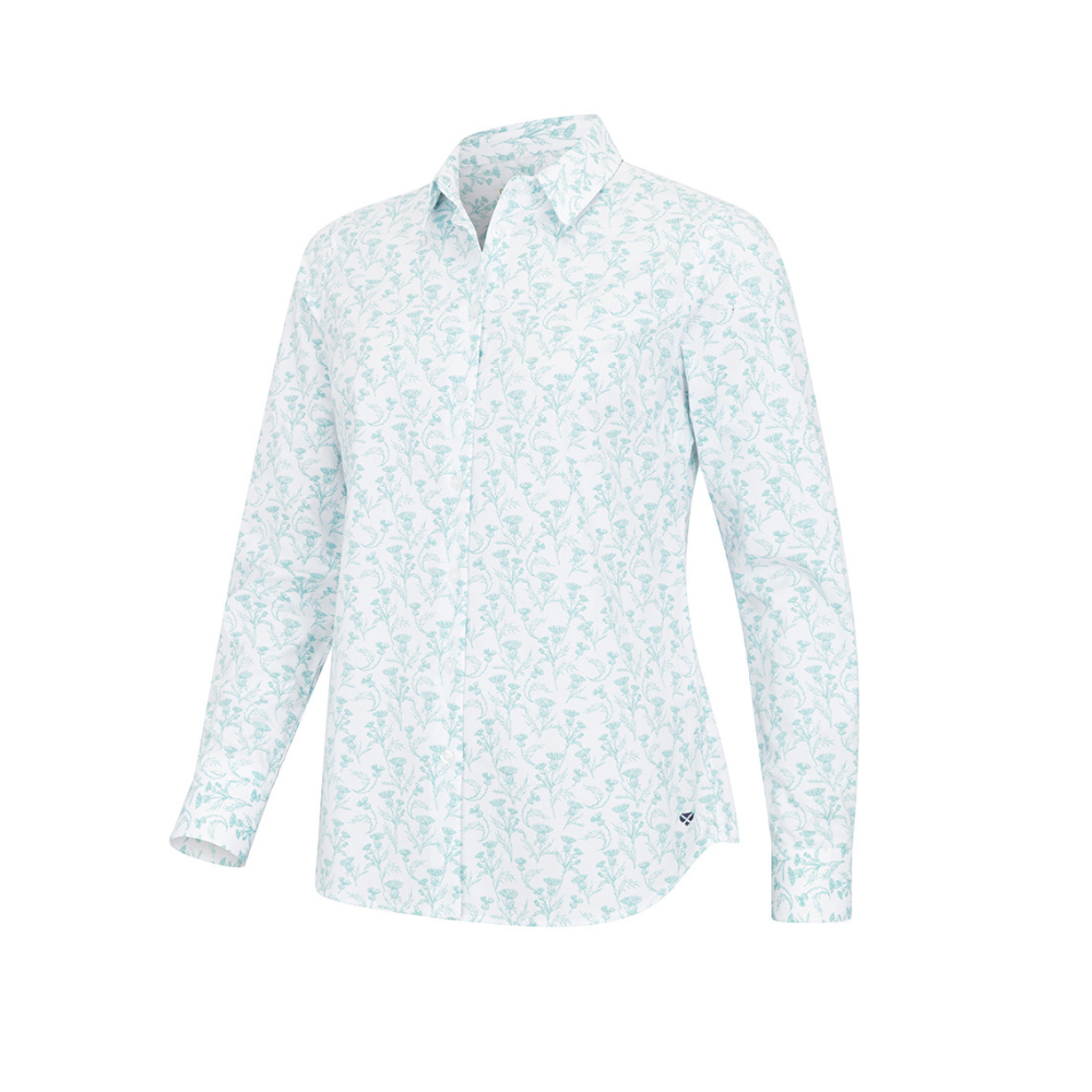 Hoggs of Fife Ladies Thistle Print Shirt  | Cluny Country 