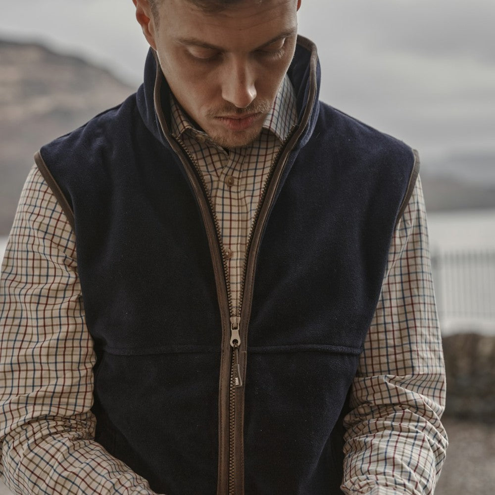 Hoggs of Fife Stenton Technical Fleece Gilet  | Cluny Country 