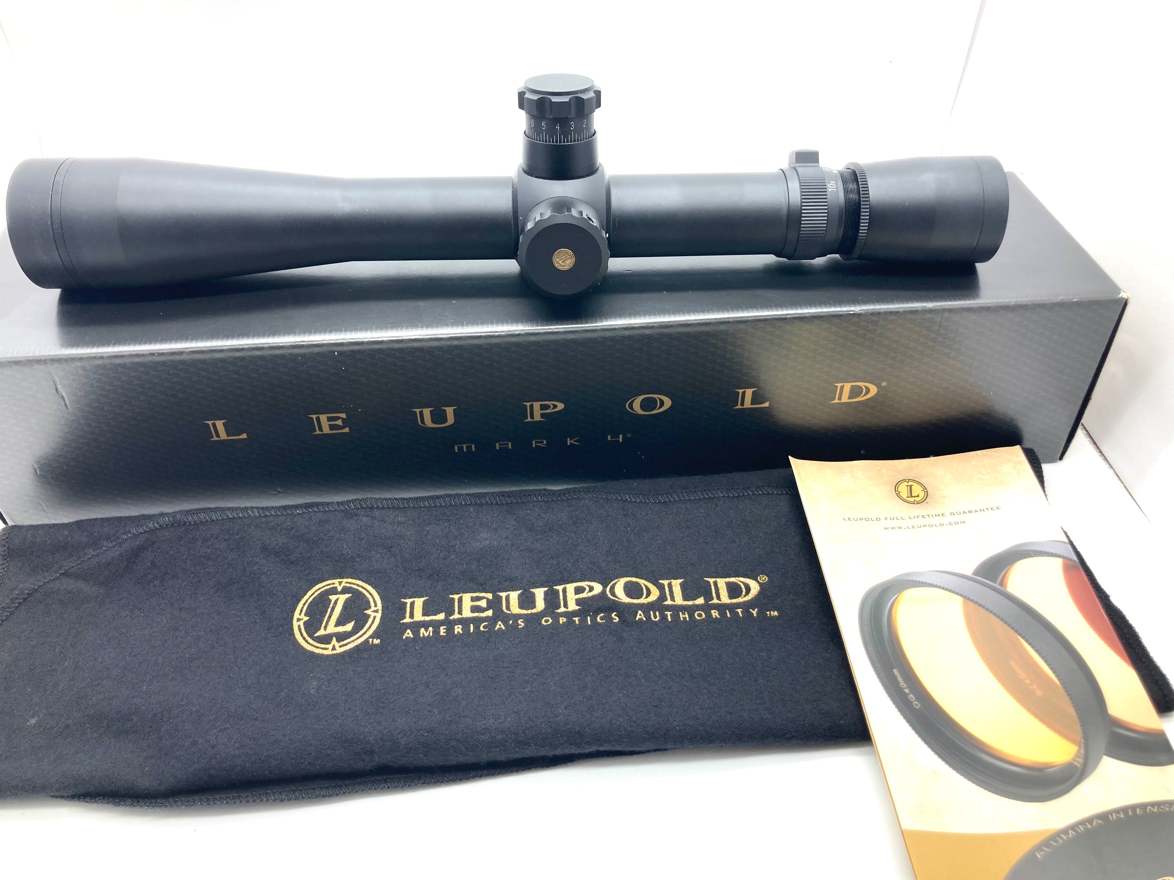 Used Leupold Mk4 3-10 x 40 LR/T   Mil.dot reticle | Cluny Country
