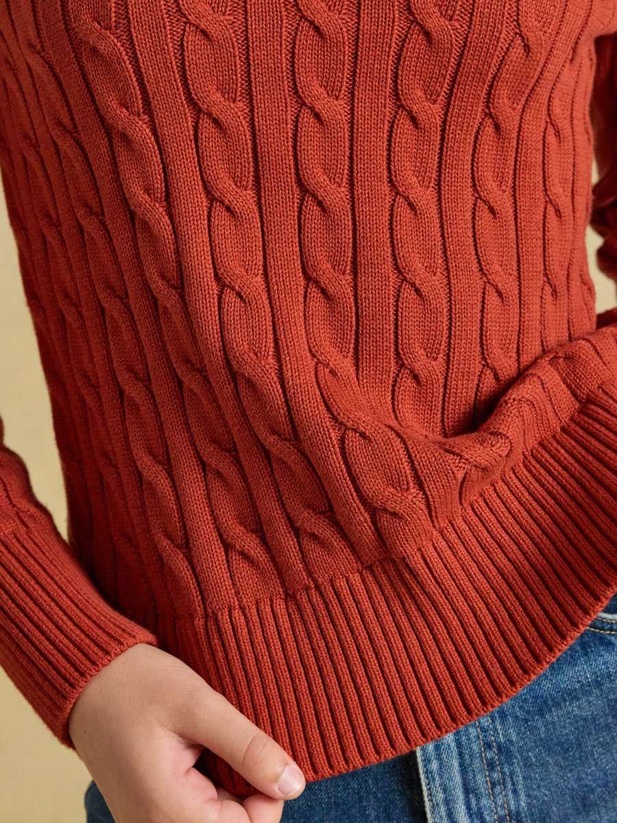 Joules Classic Cable Womens Jumper | Cluny Country 