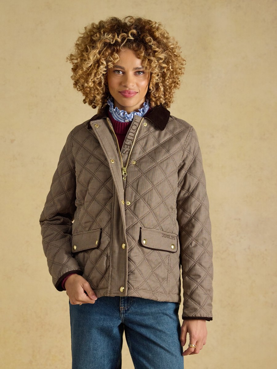 Joules Harrogate Womens Quilted Barn Jacket | Cluny Country 