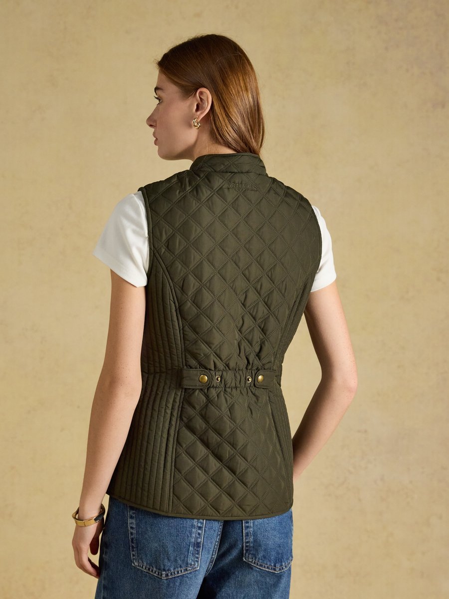 Joules Minx Womens Quilted Gilet | Cluny Country 