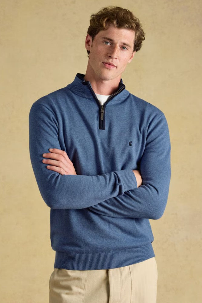 Joules Mens Hillside Quarter Zip | Cluny Country 