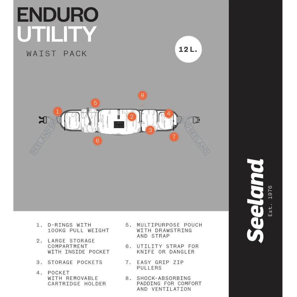Seeland Enduro Utility Waist Pack | Cluny Country 